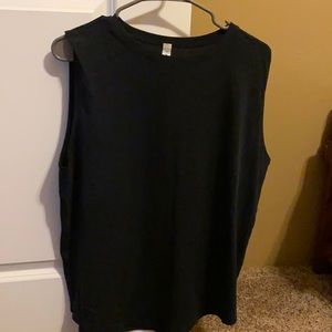 NWOT Lululemon Black Muscle Tank